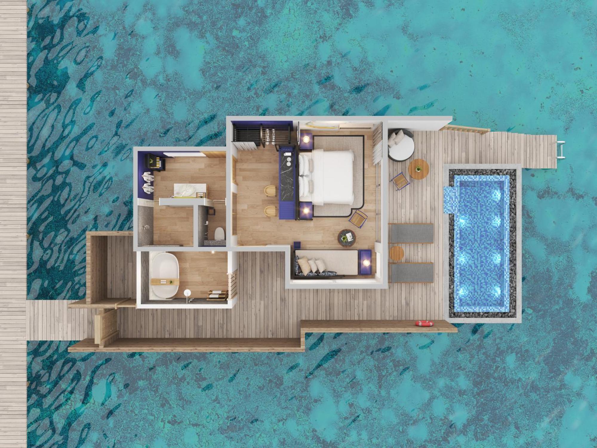 Avani Plus Fares Maldives Resort - 50 Percent Off On Seaplane Transfer For Minimum Stay Of 3 Nights And More For Stays Until 31 October 2025 Kendhoo Szoba fotó