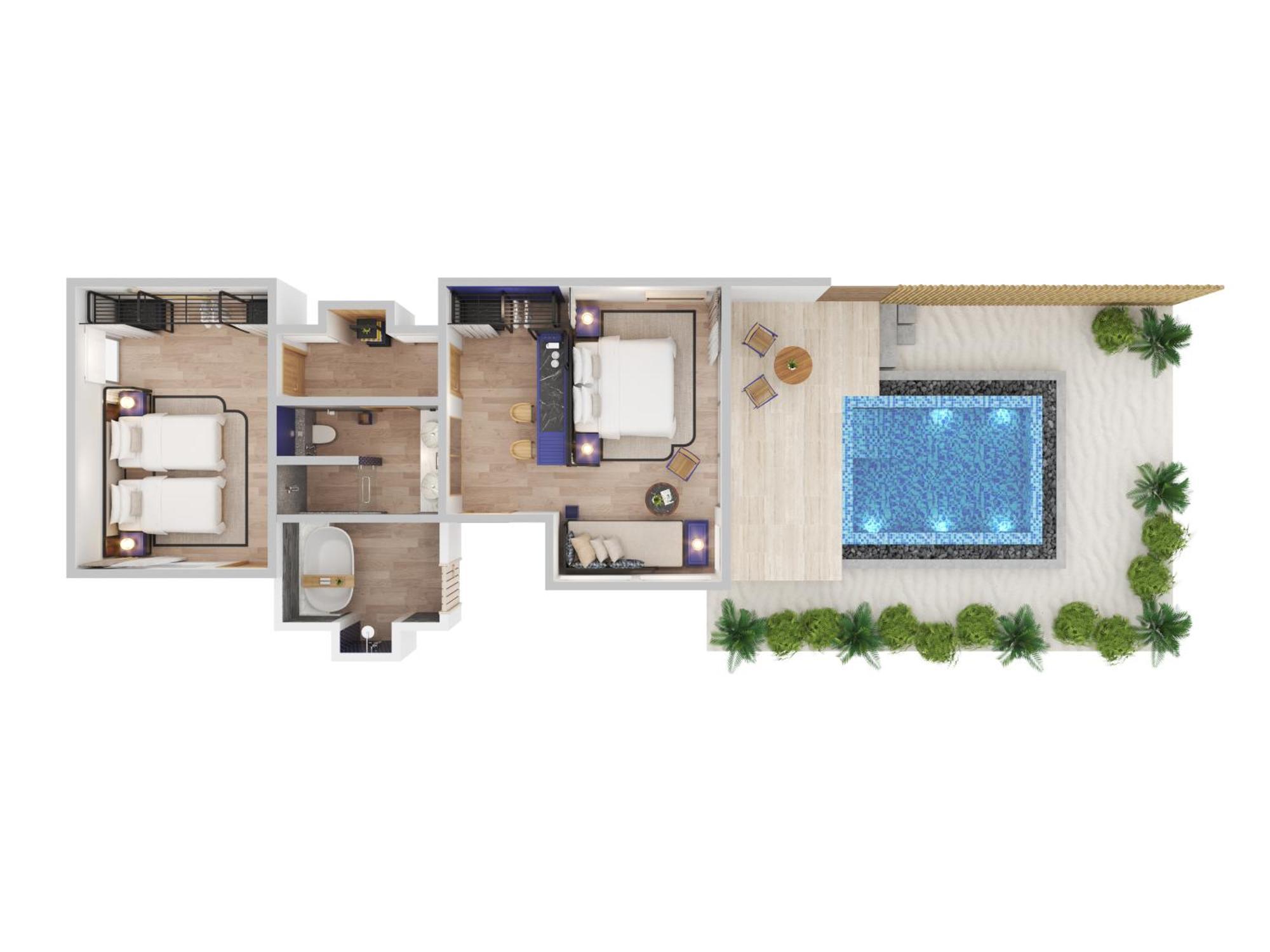 Avani Plus Fares Maldives Resort - 50 Percent Off On Seaplane Transfer For Minimum Stay Of 3 Nights And More For Stays Until 31 October 2025 Kendhoo Szoba fotó
