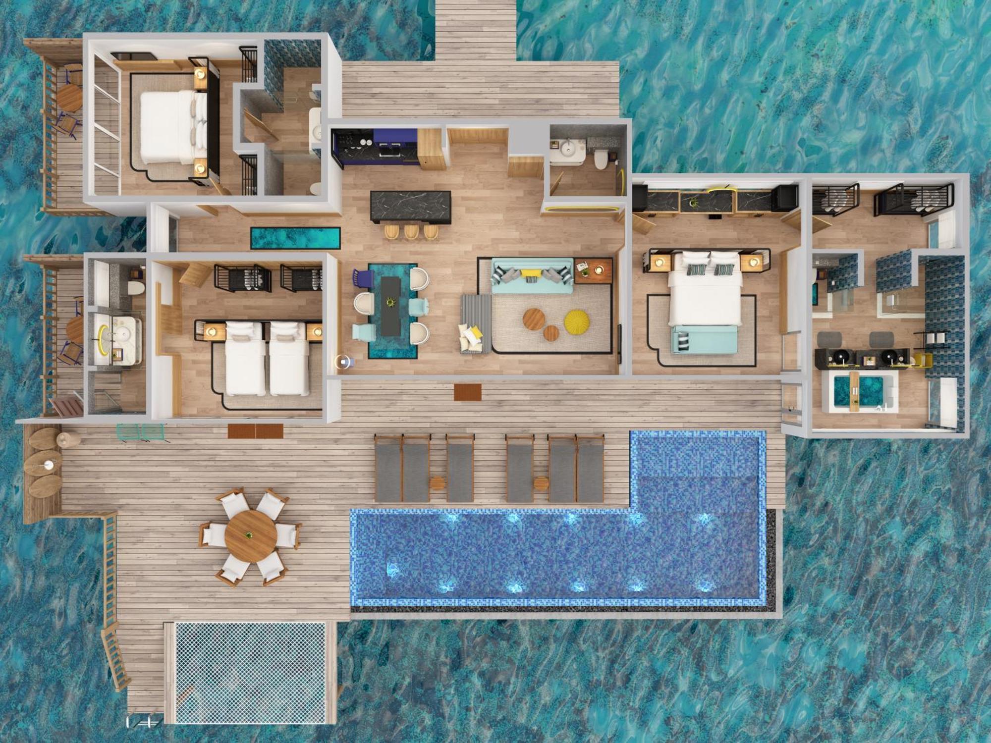 Avani Plus Fares Maldives Resort - 50 Percent Off On Seaplane Transfer For Minimum Stay Of 3 Nights And More For Stays Until 31 October 2025 Kendhoo Szoba fotó