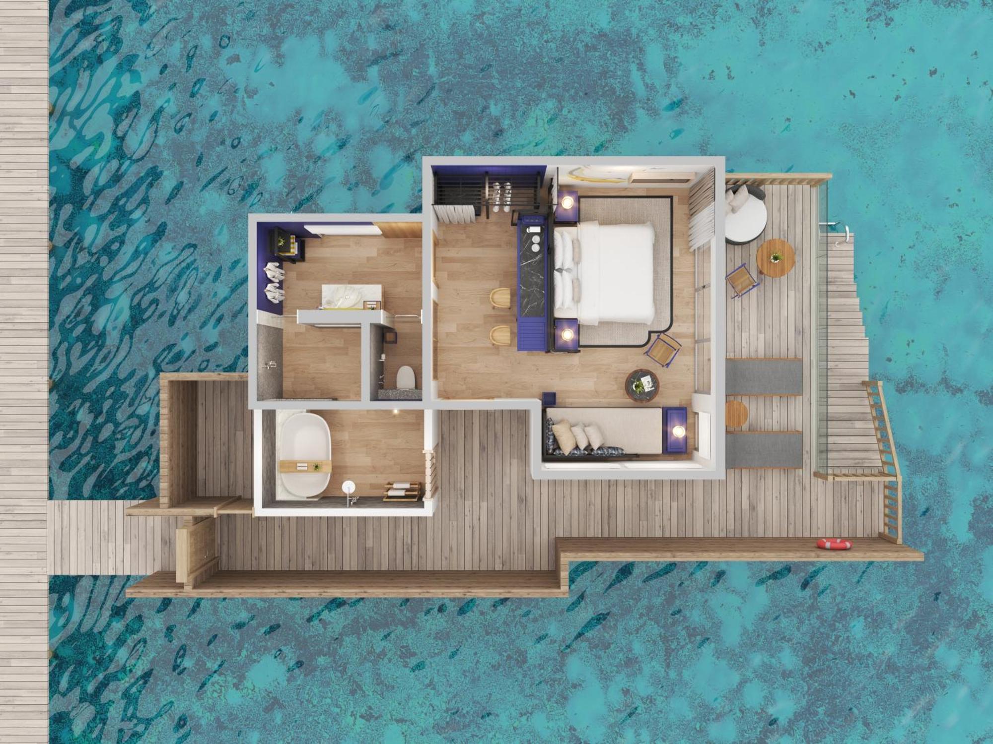 Avani Plus Fares Maldives Resort - 50 Percent Off On Seaplane Transfer For Minimum Stay Of 3 Nights And More For Stays Until 31 October 2025 Kendhoo Szoba fotó